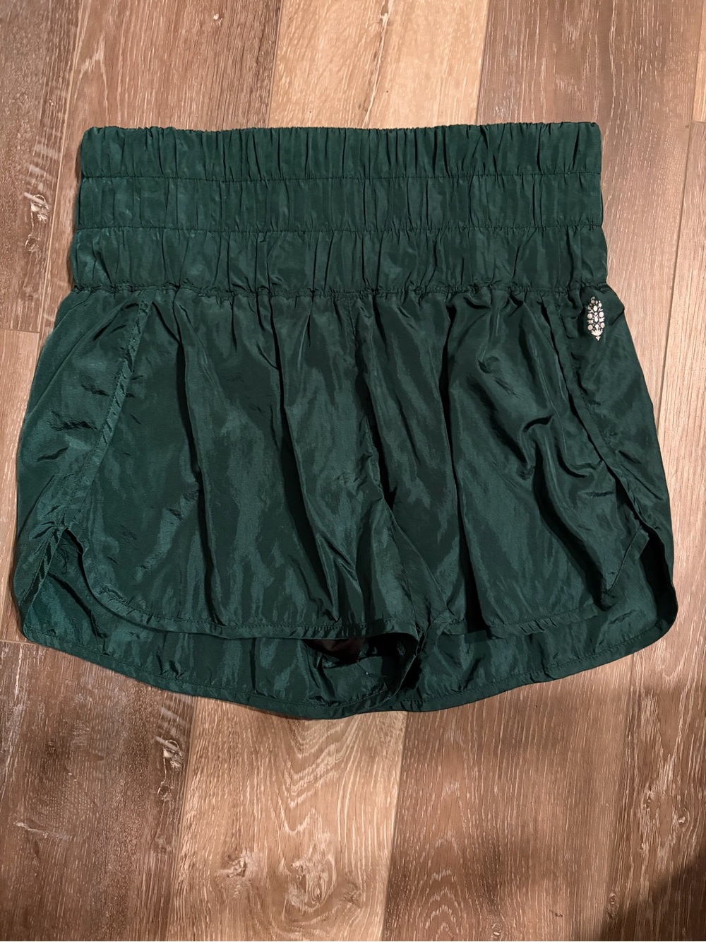 Emerald Green Large Free People Shorts